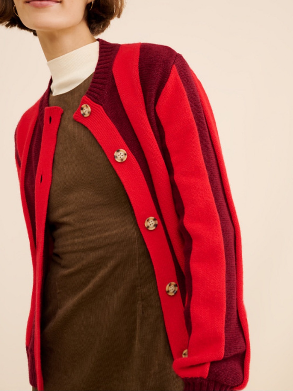 L.F. Markey Ace Wool Blend Cardigan (S) $308 retail